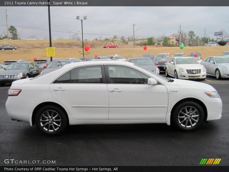 Super White / Bisque 2011 Toyota Camry Hybrid