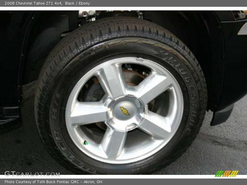 Black / Ebony 2008 Chevrolet Tahoe Z71 4x4
