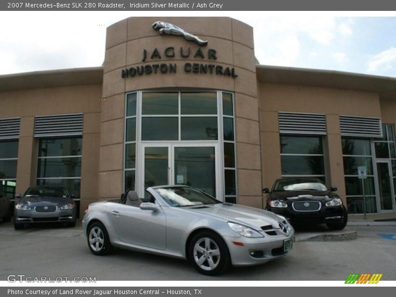 Iridium Silver Metallic / Ash Grey 2007 Mercedes-Benz SLK 280 Roadster