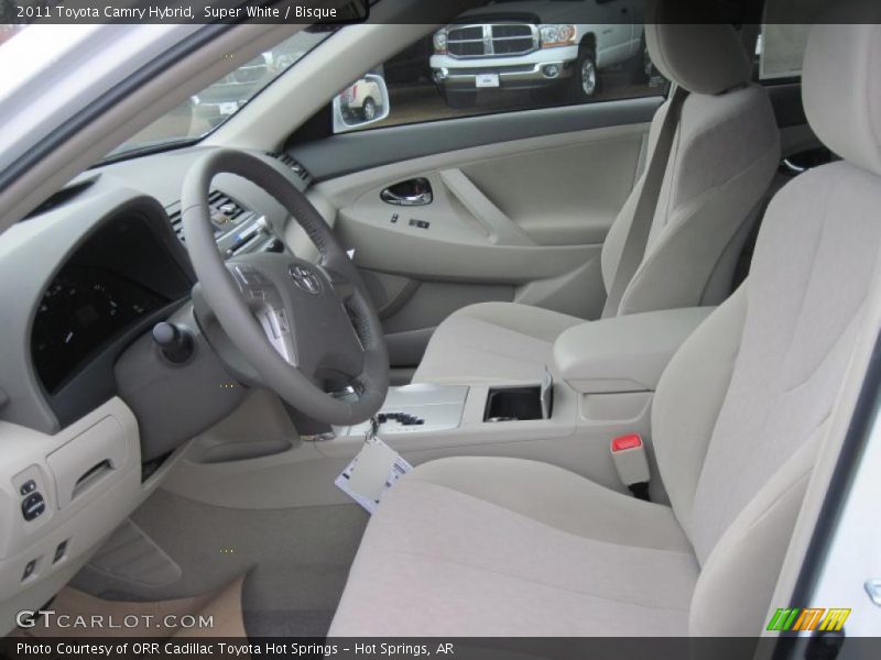  2011 Camry Hybrid Bisque Interior