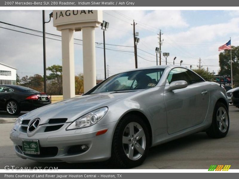 Iridium Silver Metallic / Ash Grey 2007 Mercedes-Benz SLK 280 Roadster