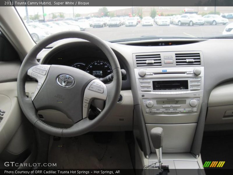 Dashboard of 2011 Camry Hybrid