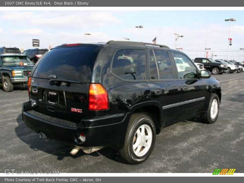 Onyx Black / Ebony 2007 GMC Envoy SLE 4x4