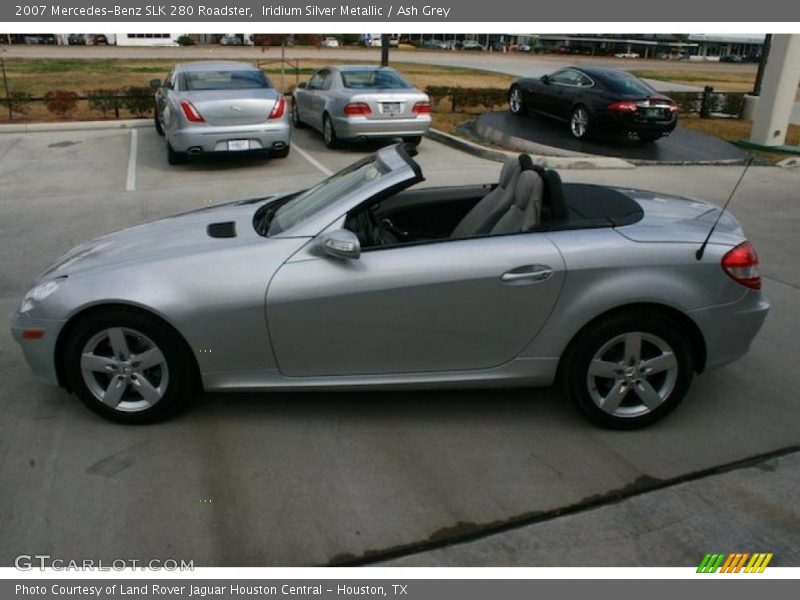 Iridium Silver Metallic / Ash Grey 2007 Mercedes-Benz SLK 280 Roadster