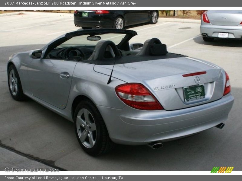 Iridium Silver Metallic / Ash Grey 2007 Mercedes-Benz SLK 280 Roadster