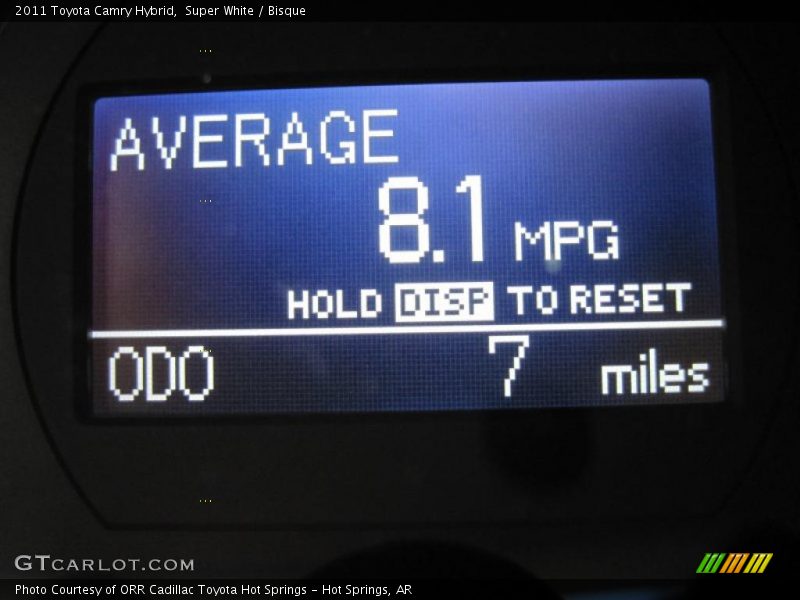 Super White / Bisque 2011 Toyota Camry Hybrid