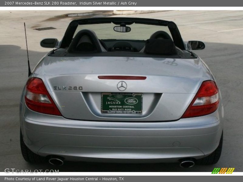 Iridium Silver Metallic / Ash Grey 2007 Mercedes-Benz SLK 280 Roadster
