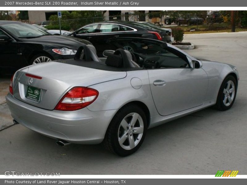 Iridium Silver Metallic / Ash Grey 2007 Mercedes-Benz SLK 280 Roadster