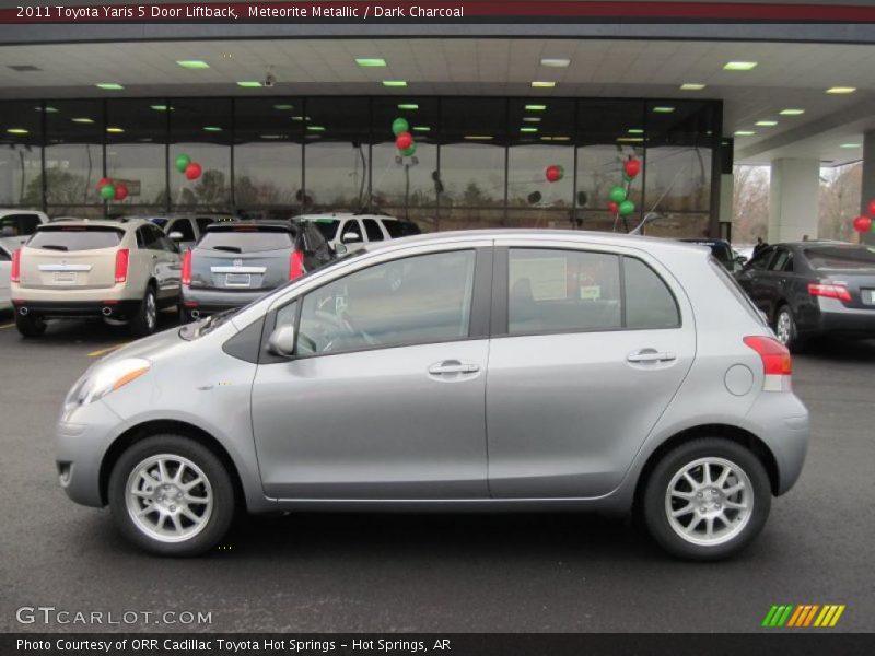 Meteorite Metallic / Dark Charcoal 2011 Toyota Yaris 5 Door Liftback