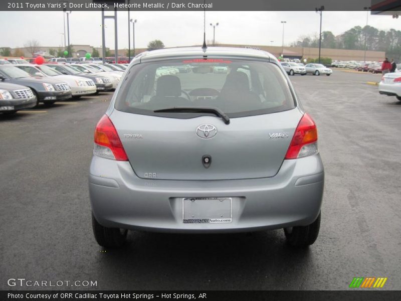 Meteorite Metallic / Dark Charcoal 2011 Toyota Yaris 5 Door Liftback