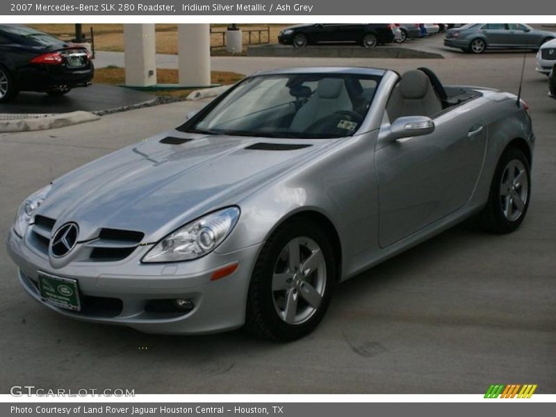Iridium Silver Metallic / Ash Grey 2007 Mercedes-Benz SLK 280 Roadster