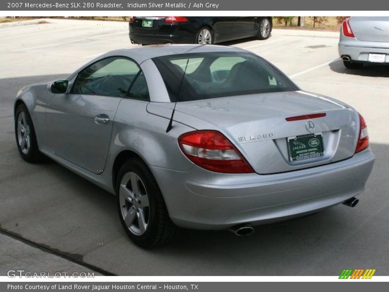 Iridium Silver Metallic / Ash Grey 2007 Mercedes-Benz SLK 280 Roadster