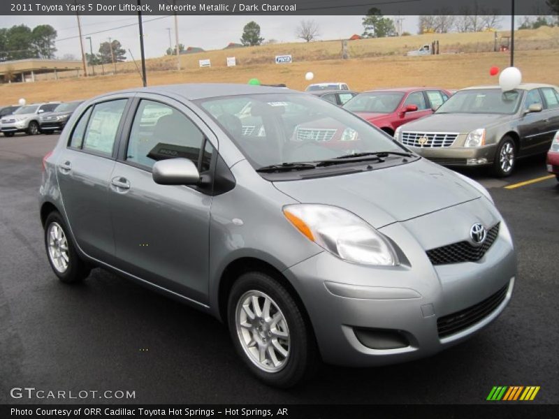 Front 3/4 View of 2011 Yaris 5 Door Liftback