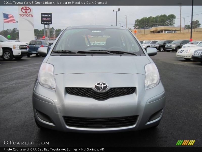 Meteorite Metallic / Dark Charcoal 2011 Toyota Yaris 5 Door Liftback