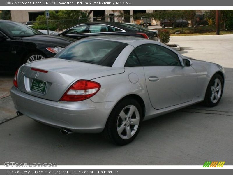 Iridium Silver Metallic / Ash Grey 2007 Mercedes-Benz SLK 280 Roadster