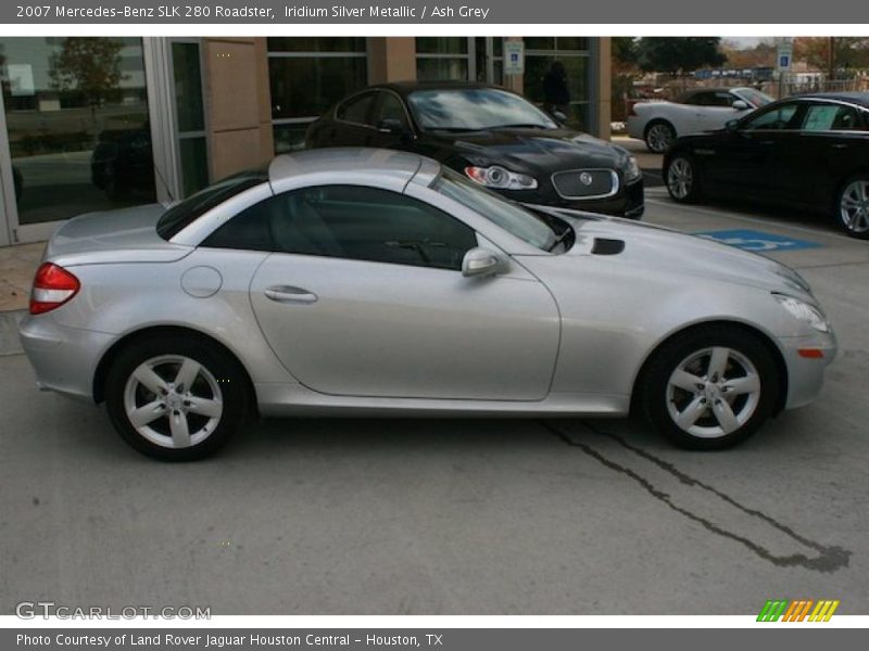 Iridium Silver Metallic / Ash Grey 2007 Mercedes-Benz SLK 280 Roadster