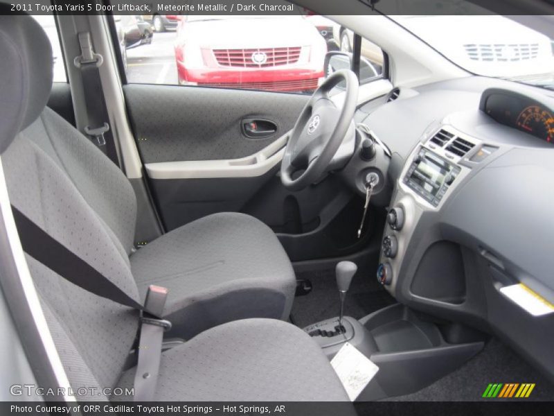  2011 Yaris 5 Door Liftback Dark Charcoal Interior