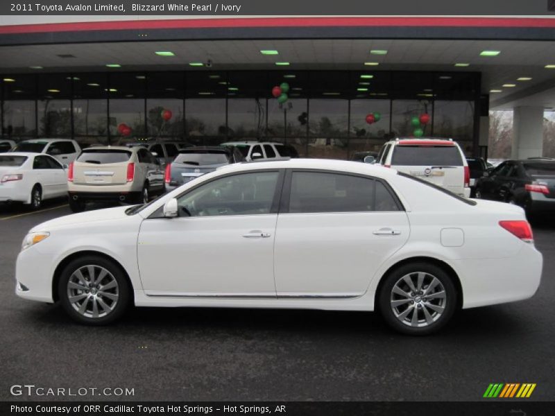 Blizzard White Pearl / Ivory 2011 Toyota Avalon Limited