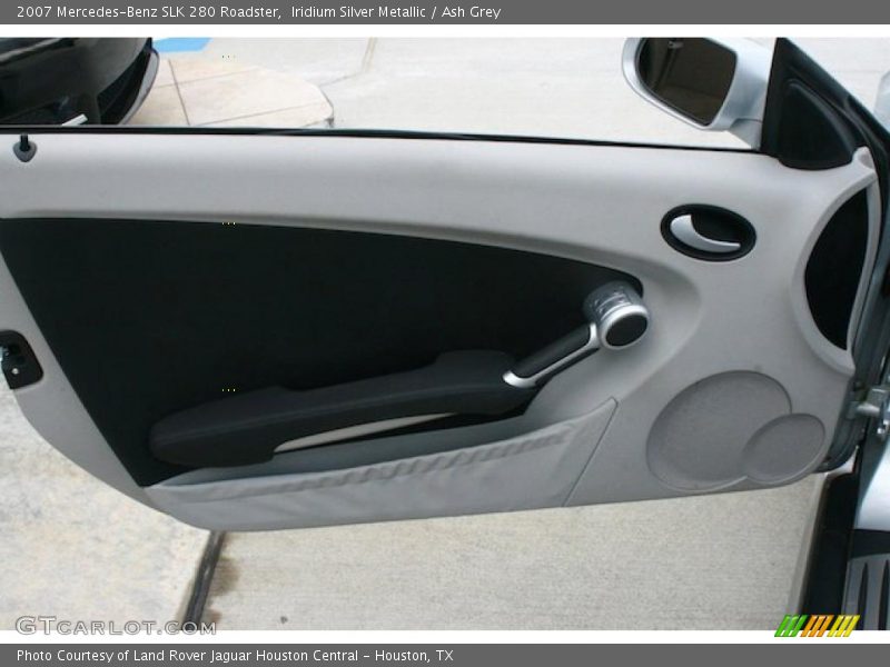 Iridium Silver Metallic / Ash Grey 2007 Mercedes-Benz SLK 280 Roadster