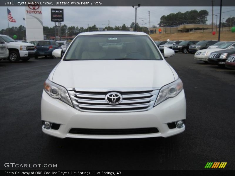 Blizzard White Pearl / Ivory 2011 Toyota Avalon Limited
