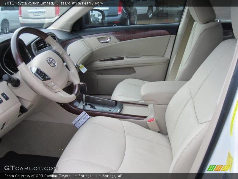 Blizzard White Pearl / Ivory 2011 Toyota Avalon Limited