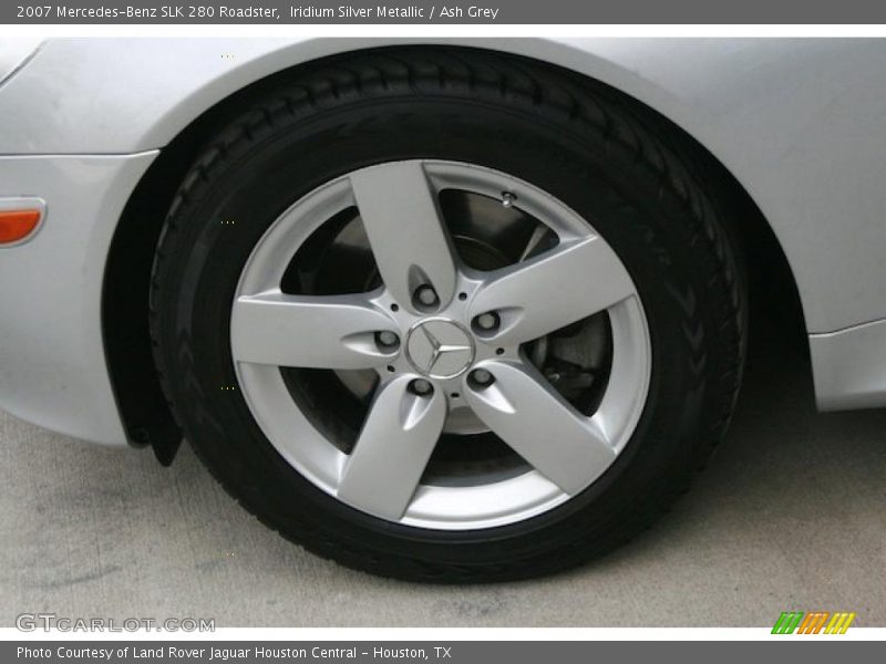 Iridium Silver Metallic / Ash Grey 2007 Mercedes-Benz SLK 280 Roadster