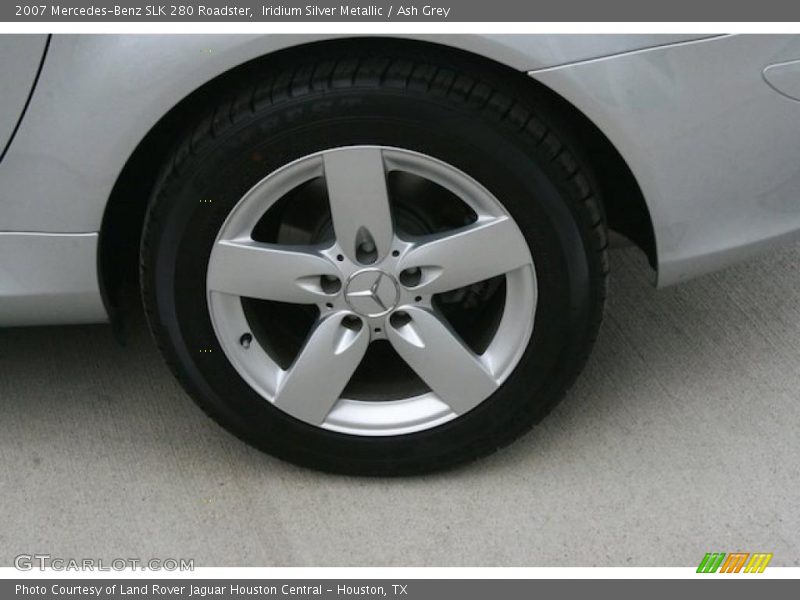 Iridium Silver Metallic / Ash Grey 2007 Mercedes-Benz SLK 280 Roadster