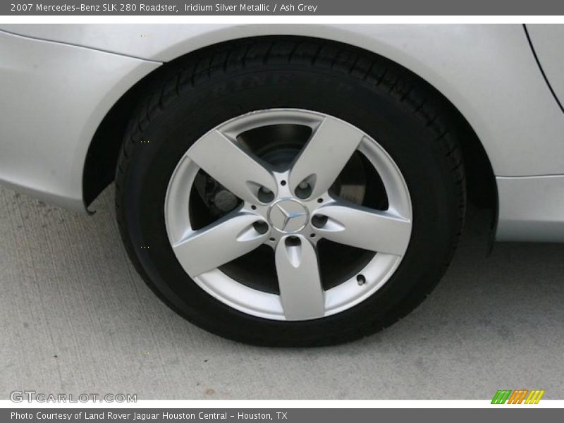 Iridium Silver Metallic / Ash Grey 2007 Mercedes-Benz SLK 280 Roadster