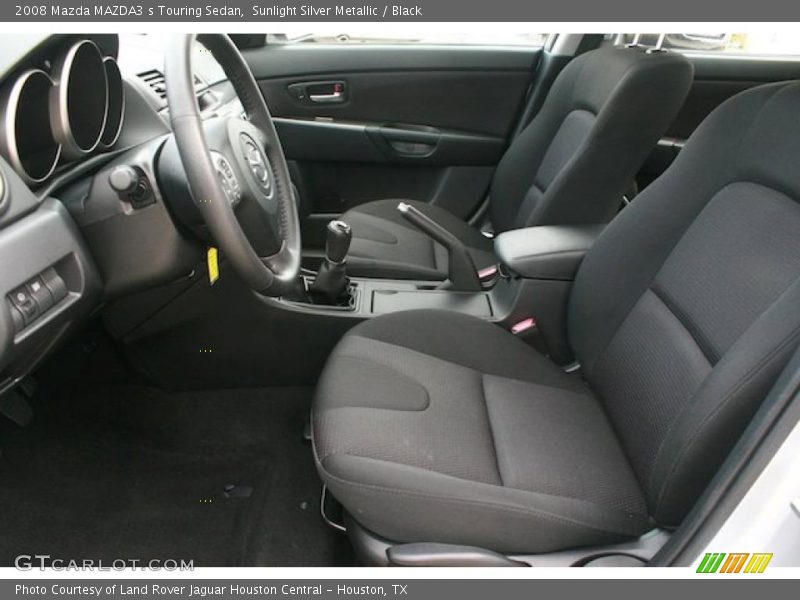  2008 MAZDA3 s Touring Sedan Black Interior
