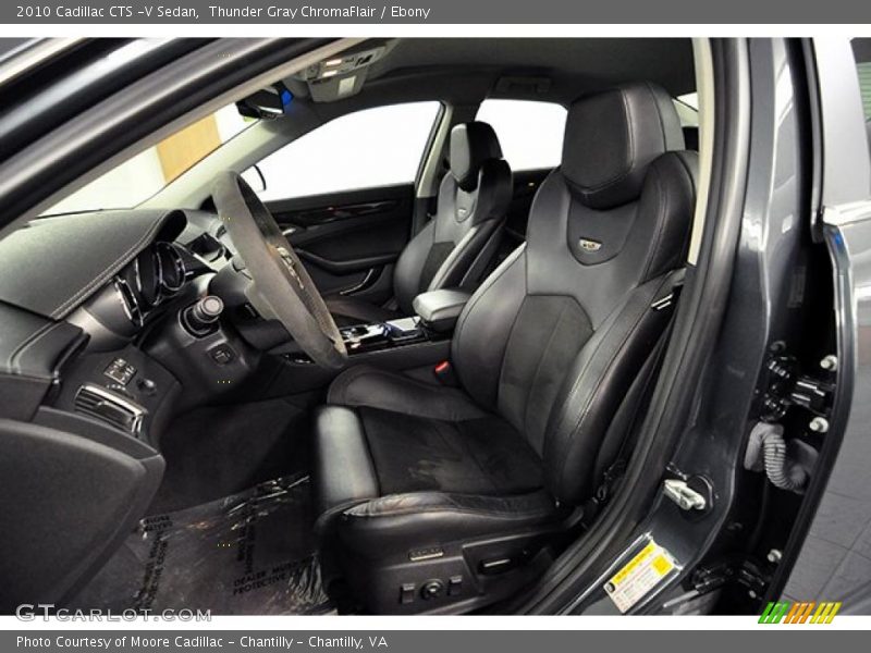  2010 CTS -V Sedan Ebony Interior