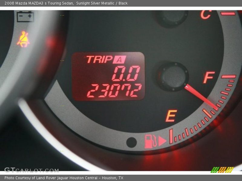 Sunlight Silver Metallic / Black 2008 Mazda MAZDA3 s Touring Sedan