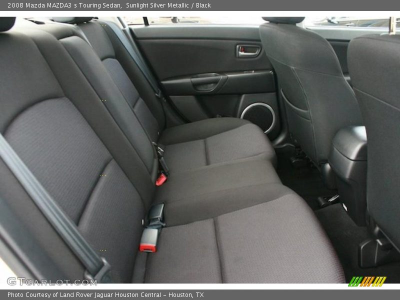  2008 MAZDA3 s Touring Sedan Black Interior