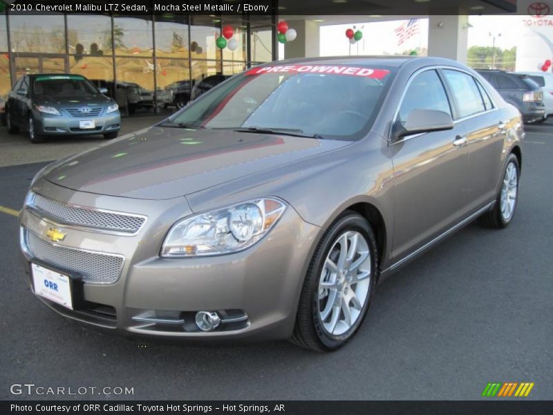 Mocha Steel Metallic / Ebony 2010 Chevrolet Malibu LTZ Sedan