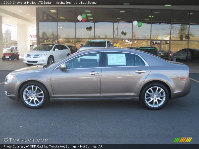 Mocha Steel Metallic / Ebony 2010 Chevrolet Malibu LTZ Sedan