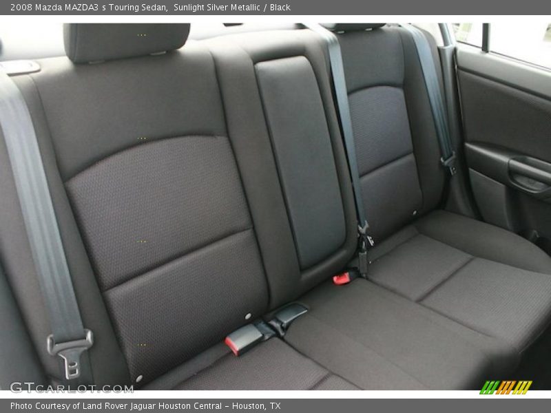 Sunlight Silver Metallic / Black 2008 Mazda MAZDA3 s Touring Sedan