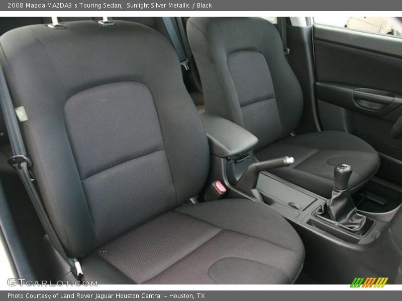  2008 MAZDA3 s Touring Sedan Black Interior