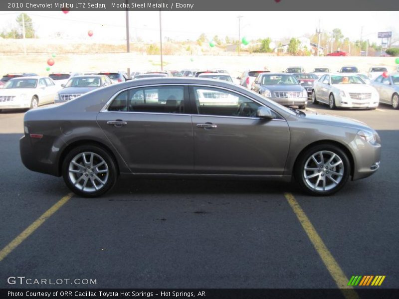 Mocha Steel Metallic / Ebony 2010 Chevrolet Malibu LTZ Sedan