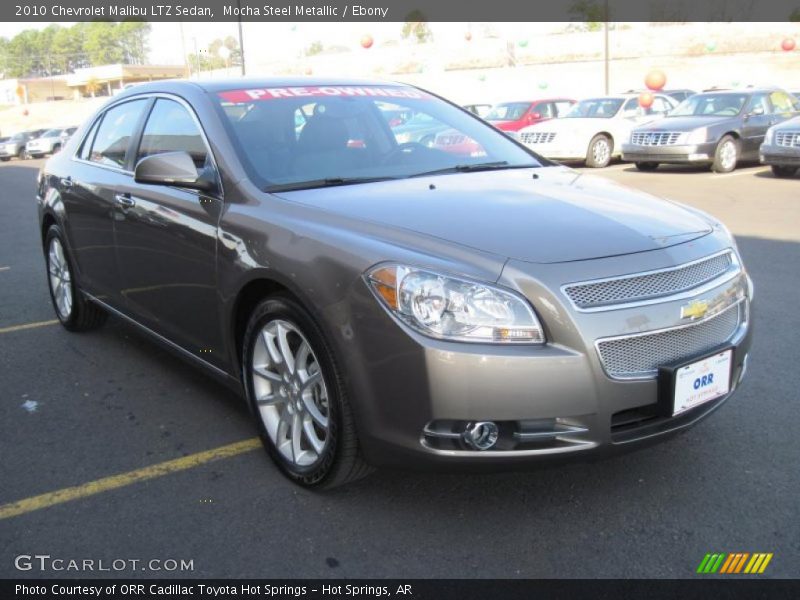 Mocha Steel Metallic / Ebony 2010 Chevrolet Malibu LTZ Sedan
