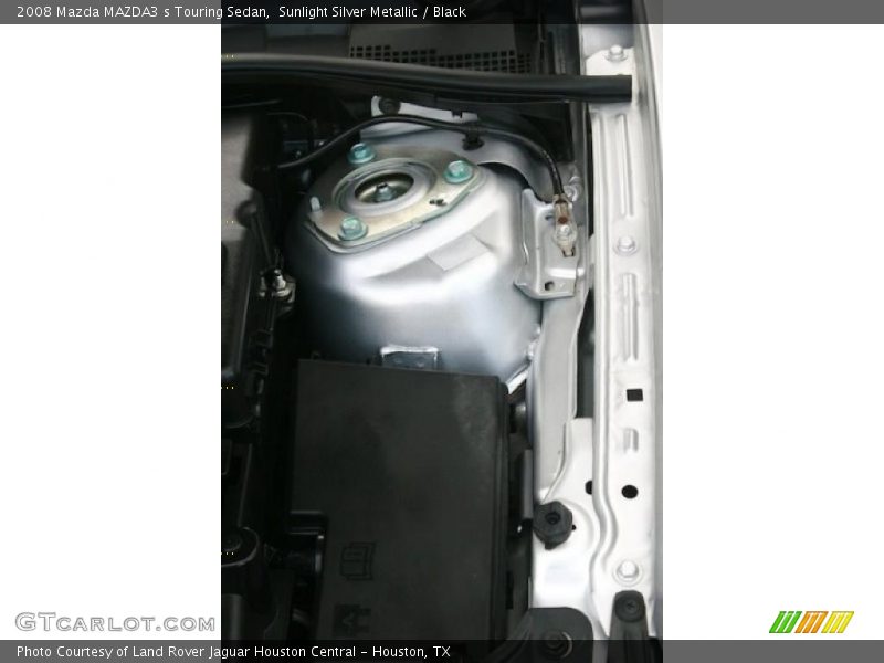Sunlight Silver Metallic / Black 2008 Mazda MAZDA3 s Touring Sedan
