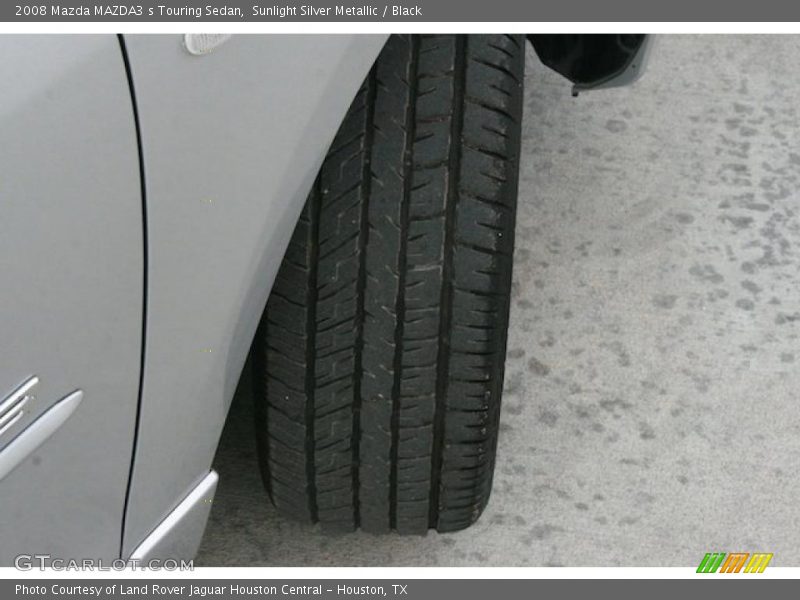 Sunlight Silver Metallic / Black 2008 Mazda MAZDA3 s Touring Sedan
