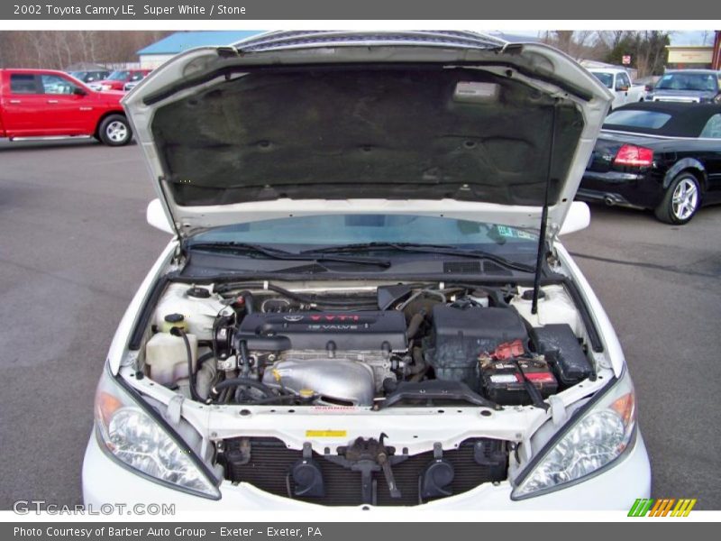 Super White / Stone 2002 Toyota Camry LE