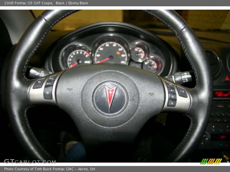 Black / Ebony Black 2008 Pontiac G6 GXP Coupe