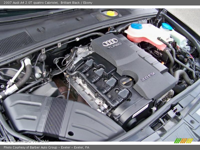 Brilliant Black / Ebony 2007 Audi A4 2.0T quattro Cabriolet