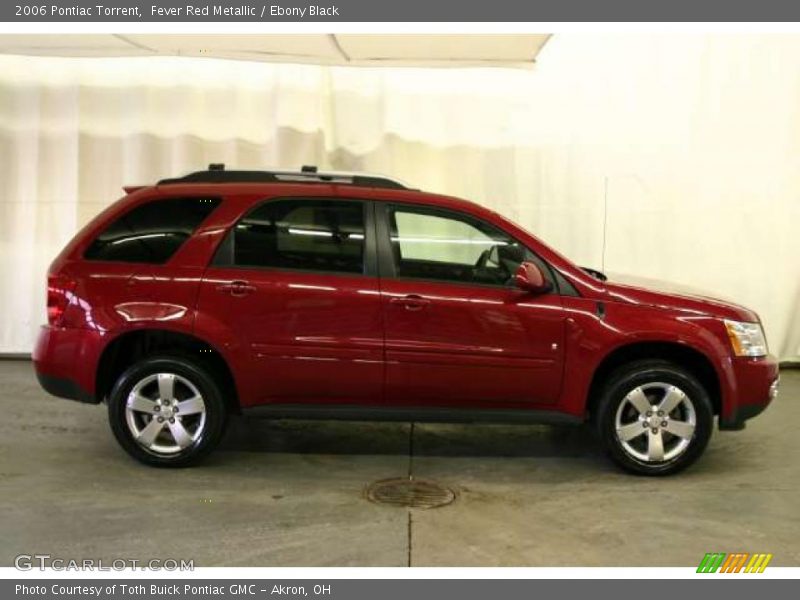 Fever Red Metallic / Ebony Black 2006 Pontiac Torrent