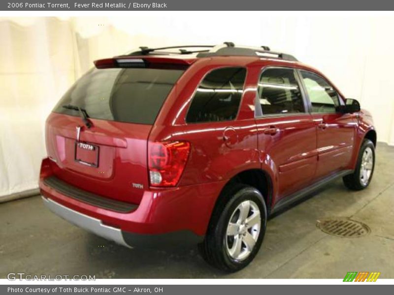 Fever Red Metallic / Ebony Black 2006 Pontiac Torrent