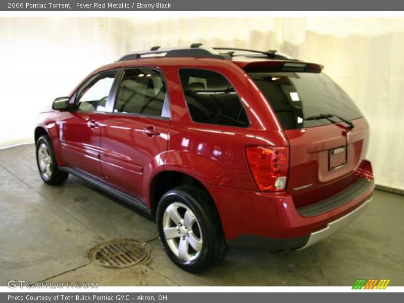 Fever Red Metallic / Ebony Black 2006 Pontiac Torrent