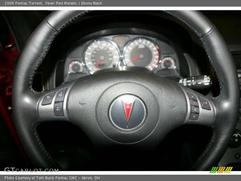 Fever Red Metallic / Ebony Black 2006 Pontiac Torrent