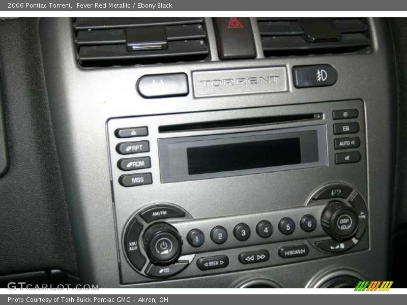 Fever Red Metallic / Ebony Black 2006 Pontiac Torrent