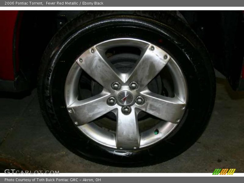 Fever Red Metallic / Ebony Black 2006 Pontiac Torrent