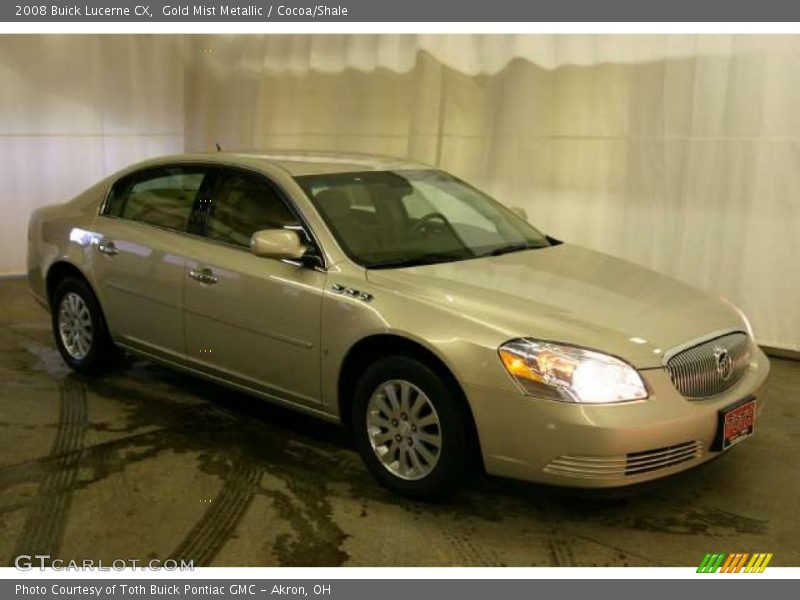 Front 3/4 View of 2008 Lucerne CX